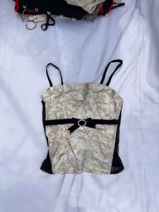 Elegant corset Top with Bow