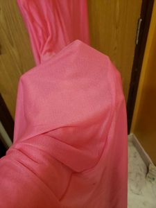 Glittery girls' Festive Dress - Pink &amp; Gold