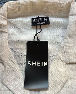 Men's Shein Textured Camp Collar Shirt