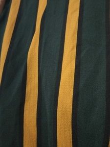 Striped Wrap Cropped Top