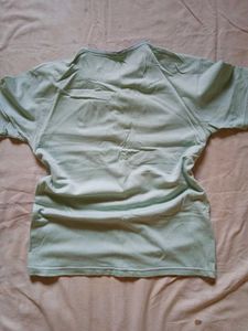 Light Green Henley T-Shirt