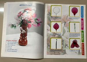 Stocking Flower Making Craft Book
