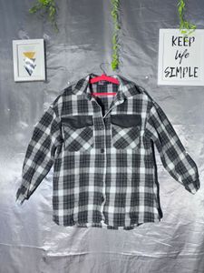 SHEIN Trendy Plaid Shacket
