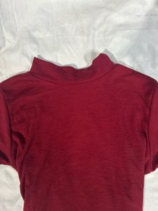 y2k ribbed fitted baby tee