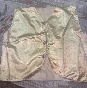 Elegant Embellished Waistcoat for Men