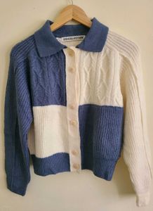 (O!OiCollection) Cable-Knit Collar Cardigan 🧶✨