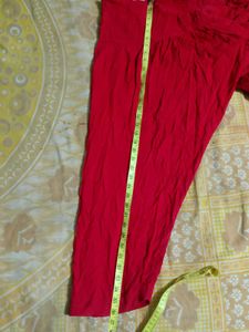 Yellow Floral Print Palazzo Pants 3 set