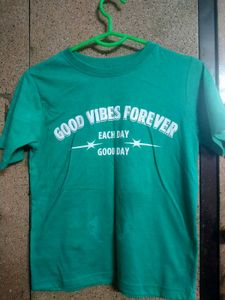 Green fitted T-Shirt