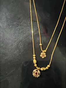 Elegant Gold Necklace Set