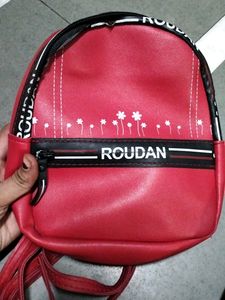 Fancy Red Colour Bag