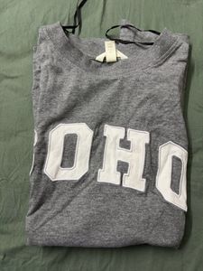 Grey SOHO Graphic T-Shirt