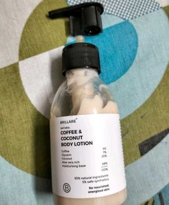 Brillare Coffee &amp; Coconut Body Lotion