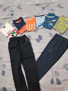 Boys' T-Shirt and Pants Bundle