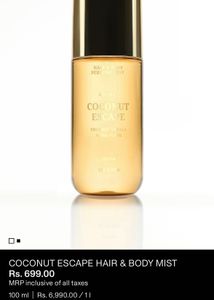 H&amp;M Coconut Escape Hair &amp; Body Mist