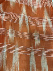 Stylish Kurta Set with Ikat Print Shrug