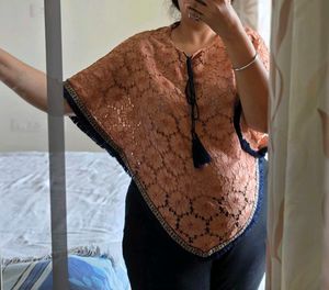 Stylish poncho