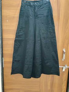 Black Wide-Leg Pants