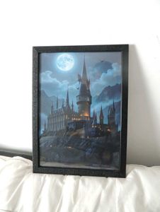 Harry Potter Hogwarts Castle Framed Art