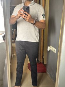 SPYKAR POLO TSHIRT LIGHT GREY