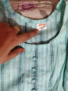 Brand New Sky Blue Colour Kurti, Never Used