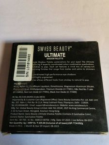 Swiss Beauty Ultimate Eyeshadow Palette