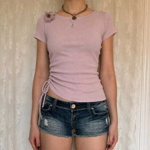 ୨୧ westside blush pink whimsy top⋆‧°𓏲ּ𝄢