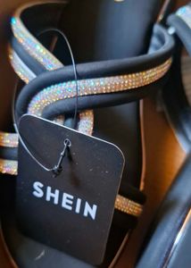 Sparkly Wedge Sandals
