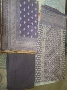 Unstitched Beautiful Ethnic Kurta Set