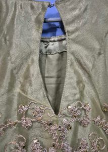 Elegant Embroidered Anarkali Suit