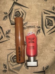 COMBO Insight Lip Cream & Mocha Rush Lipstick