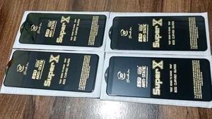 10Pcs (1Box) High Quality Super x tempered glass