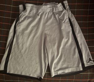 Men's Grey Jordan Basketball Shorts