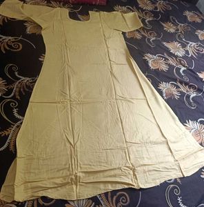 Clever Girl Embroidered Kurti - Size L