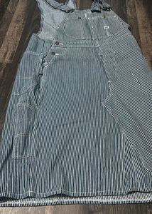 Lee Striped Bib Overalls