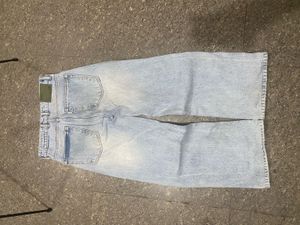 💯 H&amp;m Light Wash Wide Leg baggy Jeans