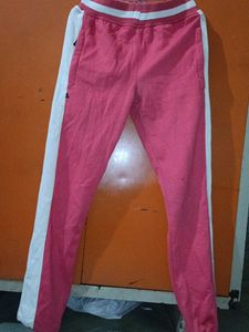 Pink &amp; White Tracksuit Set