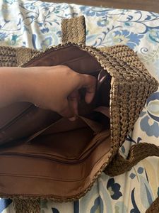 Chic Woven Tote Bag