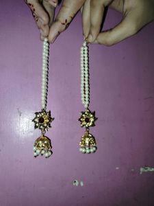 Brand New Elegant Marble Pearl Necklace Set