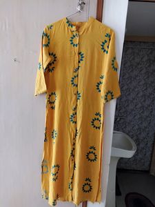 💚💛 Mustered - See Green Kurta 💛💚