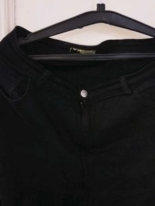 Classic Black Denim Jeans