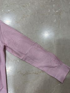 Men's Pink Striped Shirt