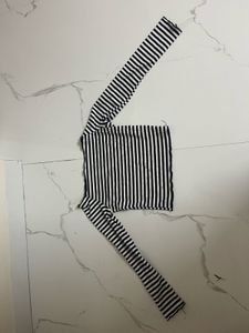 Striped Long Sleeve Top