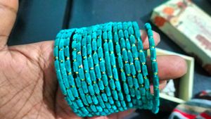 Glass Bangles set Velvet