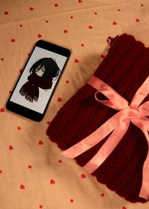 crochet Chunky Knit Mikasa scarf💓