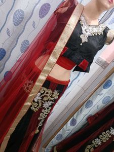 lehenga choli with dupatta for girl