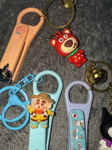 Cute Kawaii Nail cutter Keychain set of 4