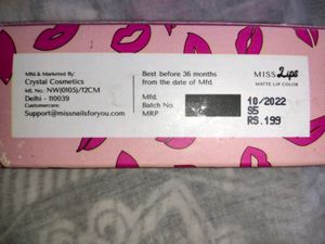 Mini Liquid Lipstick Shade No 1 Blushy Mauve