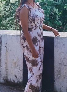 Stylish Floral Print Jumpsuit