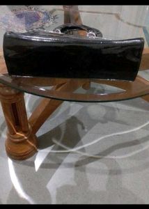 Stylish Black Handbag leather purse