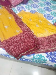 Bandhani Lehenga Choli Set